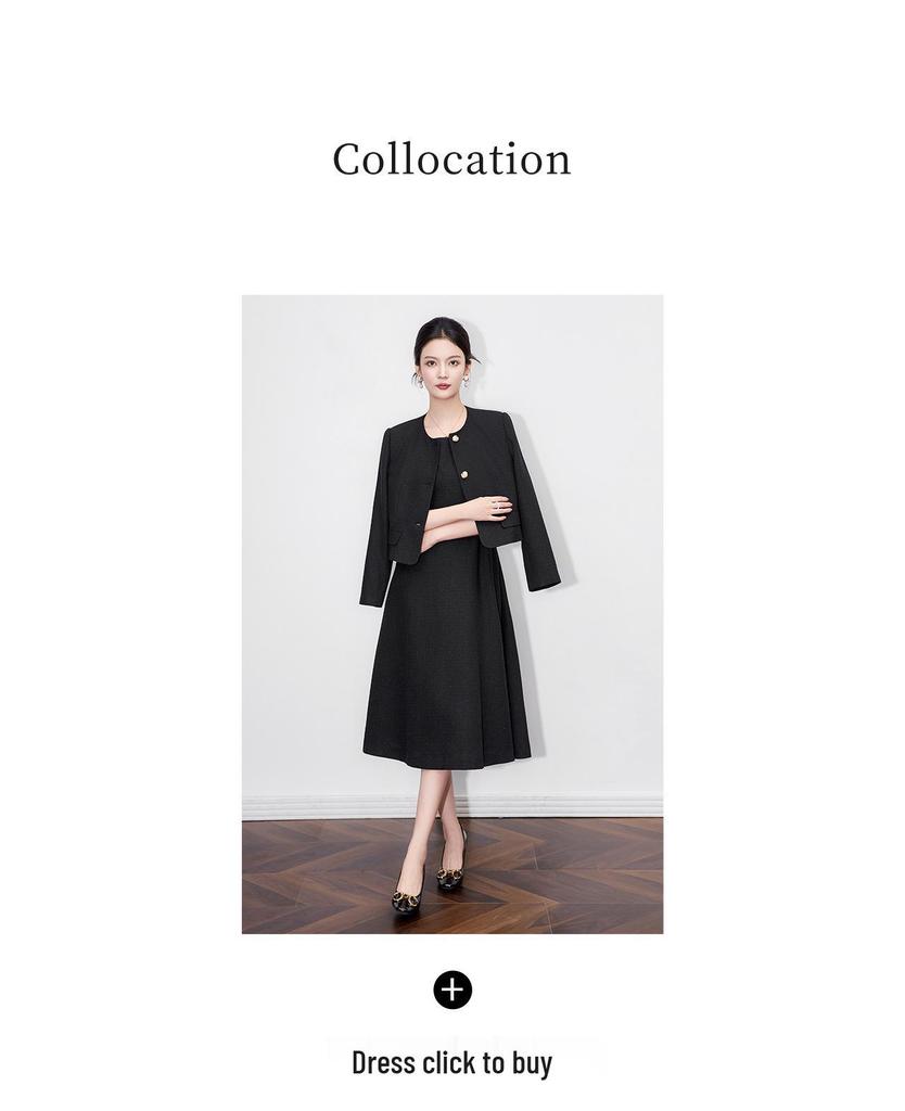 Elegante Slim-Fit Jacke im französischen Stil für Herbst/Winter