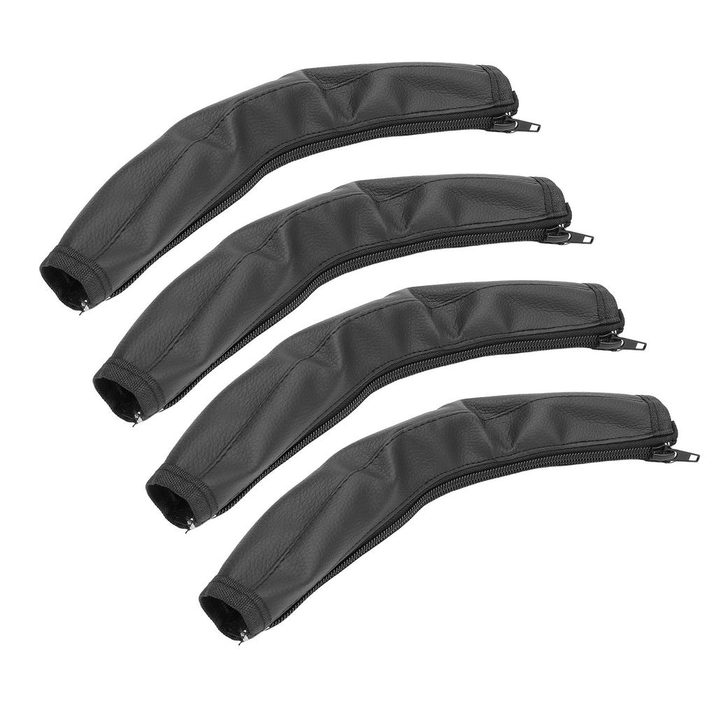 4pcs Stroller Handle Cover PU Lther Washable Baby Pram Handle Sve or with Stroller Accessories