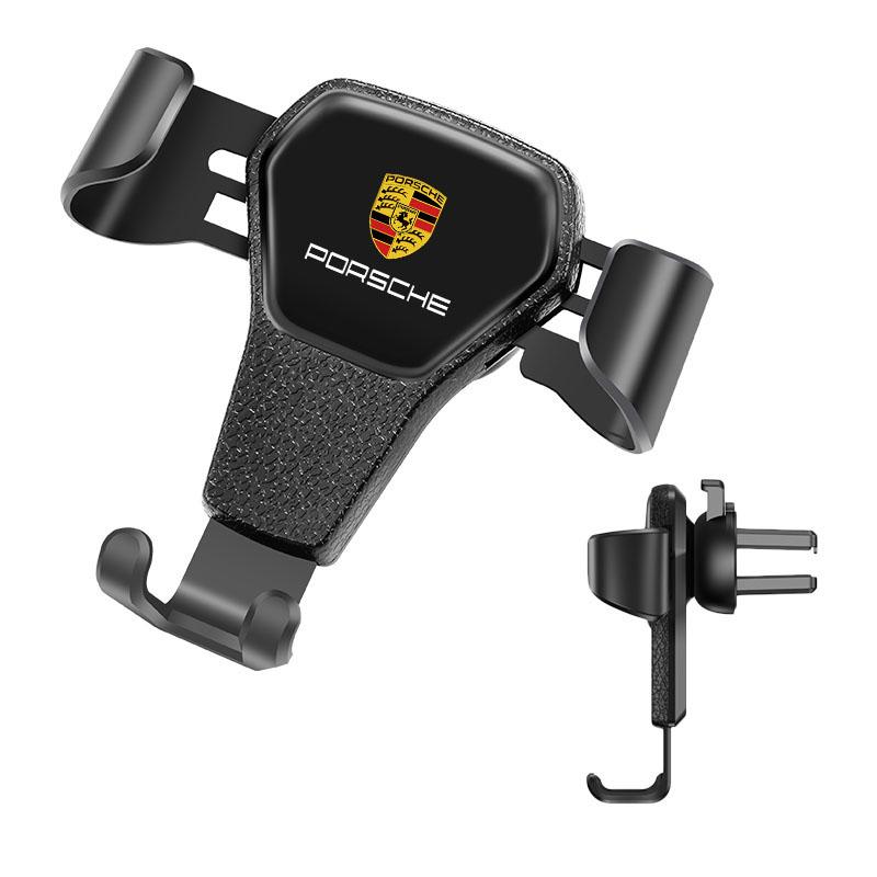 360° Rotation Gravity Car Phone Air Vent Fixed Brace For Porsche Cayenne 911 Panamera Macan Boxster Carrera-GT 928 918-Spyder IK8