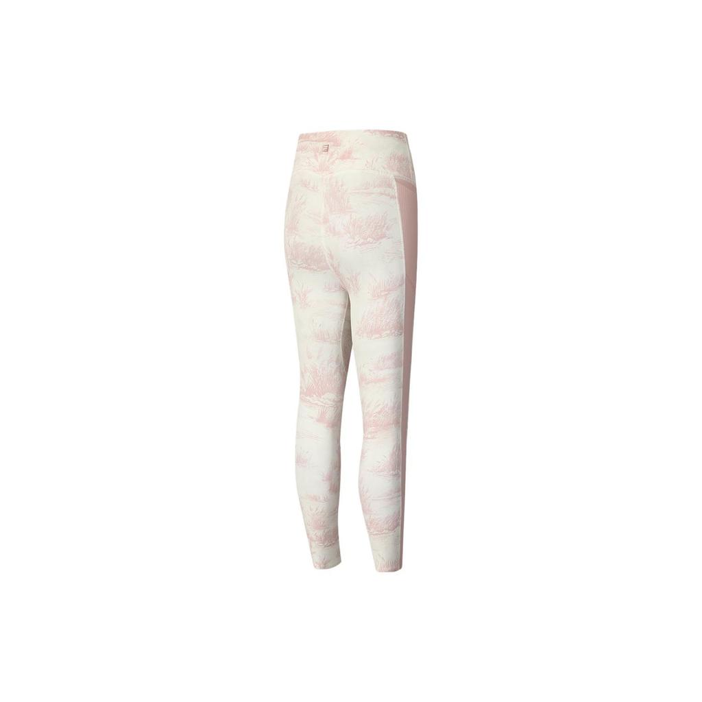 Fila Faded Tie-Dye Fitness Knitted Leggings Women Leggings A11W341601F-ZA
