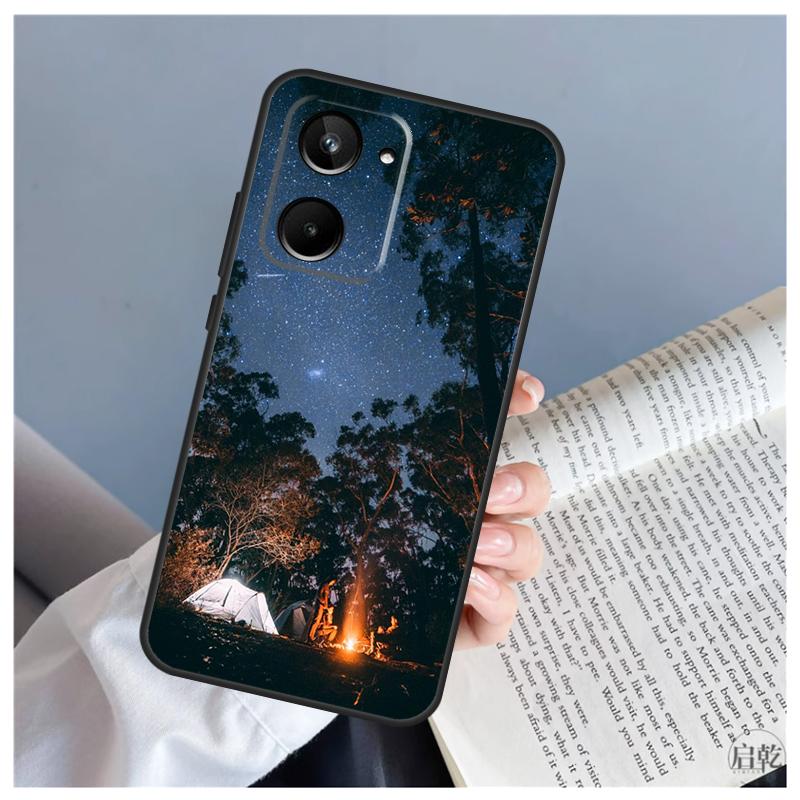 Camping Nature For Realme GT7 Pro GT6 C67 C65 C63 C61 C55 C53 C51 C35 C71 C75 11 12 13 14 15 Pro Plus Case