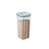 Household Rotating Transparent Sealed CansKitchen Storage Cans for Grains and Cereals Plastic Storage Boxes