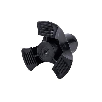 22Mm Walking Stick Rubber Tip Three-Legged Rubber Cane Replacement Tip Accessory