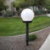 3x Lampa Solarna Kula Led Wbijana Do Ogrodu 30cm Lampki Solarne Zestaw