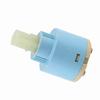 40mm Keramik-Kartusche Wasser Mischbatterie Inner Control Wasserhahn Ventil ABS Blau Praktisch