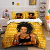 "Bold Words, Radiant Allure." Bedding Sets Duvet Covers Pillowcases(1* Duvet Cover 2* Pillowcases Without Duvet Insert)