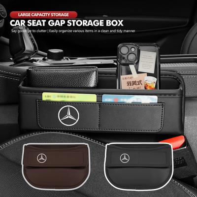 For Benz Car Seat Gap Storage Bag Seat Gap Plug Side Seat Filling Storage Bag Accessories CITAN VITO SPRINTER CLS SLK Sport ML