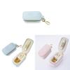 Novelty Hanging Keychain Jewelry Box With Velvet Storage For Travel And Gift