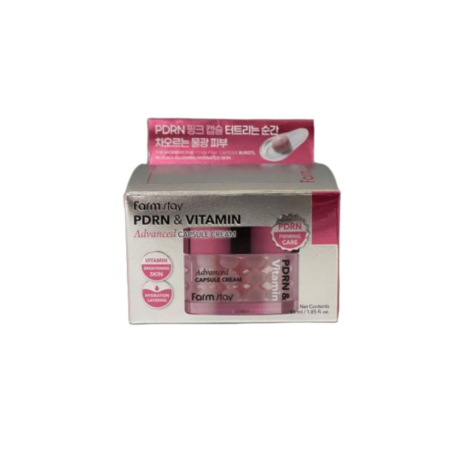 Farmstay PDRN&Vitamin Advanced Capsule Cream 55ml(1.85oz) 1ea