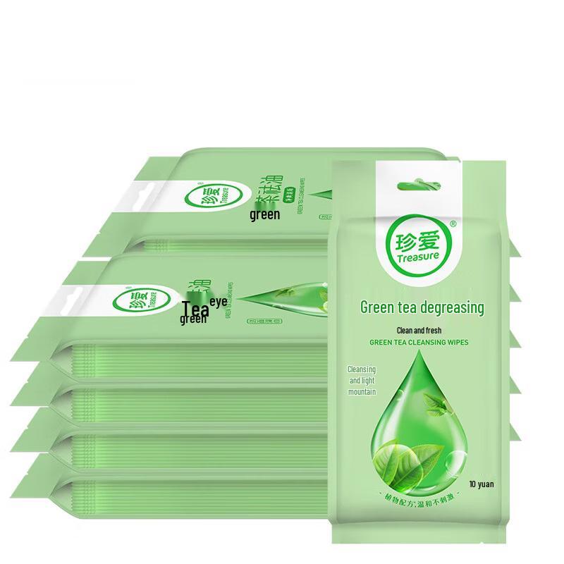 Treasure Green Tea Wet Wipes