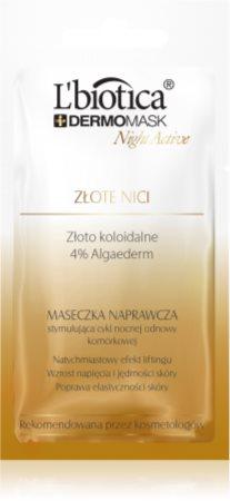 

24 carat gold lifting and strengthening mask TU прозрачный