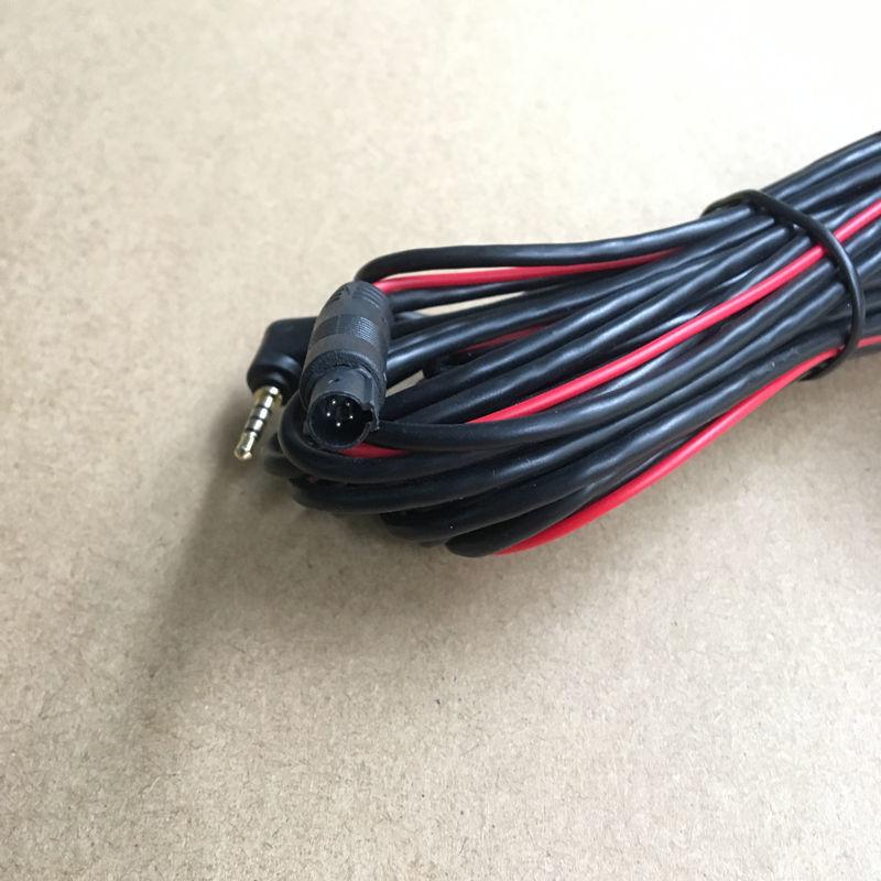 Reversing image Video cable 5 holes 4 Car reversing image Driving recorder Universal rear camera Night vision