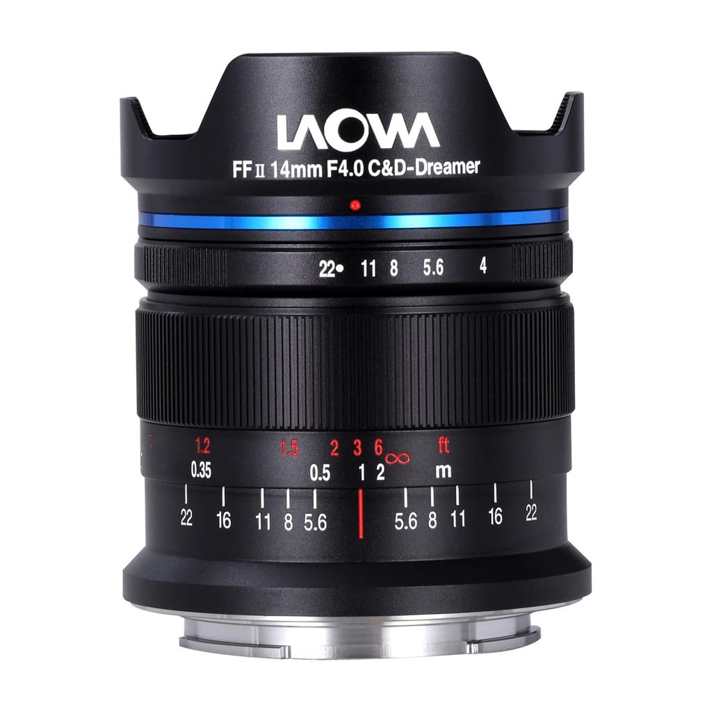 LAOWA 14mm Objektiv für Nikon Z Schwarz f/4 ZERO-D Weitwinkel Vollformat, (LAO0089)