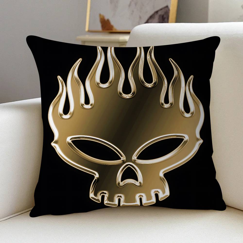 Punk Rock T-The O-Offspring Maple Design Cushion Cover Happy Autumn Harvest Decor Holiday Decorati Pillow Cover
