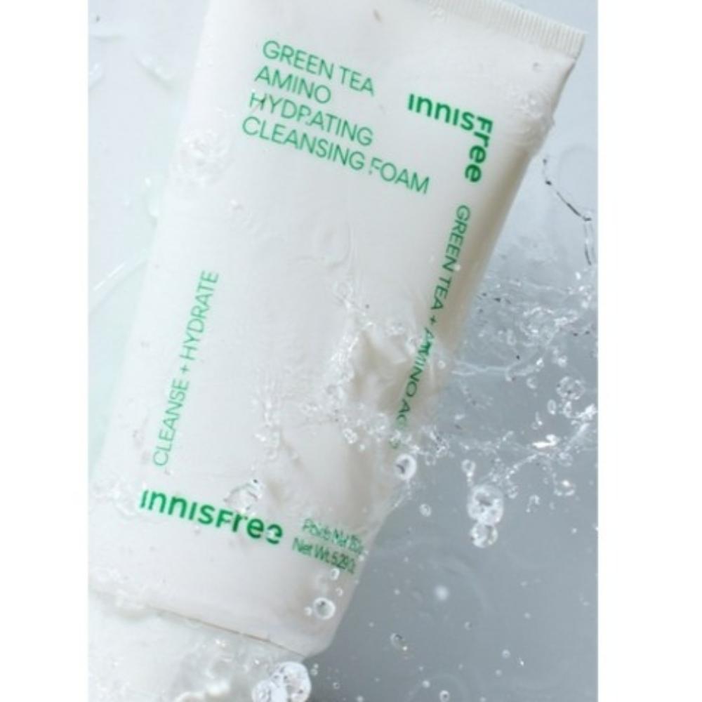 Innisfree Green Tea Cleansing Foam Duo (150g × 2)