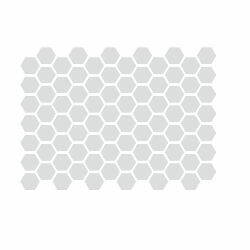New Honeycomb Reflective Car Sticker, Waterproof Protective Decal for Motorcycle Helmet Bike Laptop ,auto Accessories