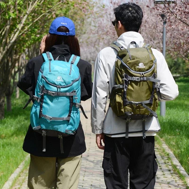 30L Unisex Multifunctional Outdoor Sports Backpack Hiking Cycling Running Trekking Camping Mountaineering Travel Bag Men Women