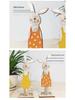 Easter Bunny Painted Wooden Desk Ornament