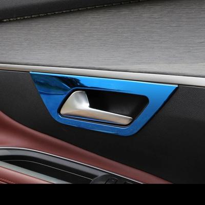 Pro Peugeot 3008 3008GT 5008 2017 2018 - Rámový ozdobný kryt misky kliky dveří interiéru Samolepka Příslušenství pro styling auta
