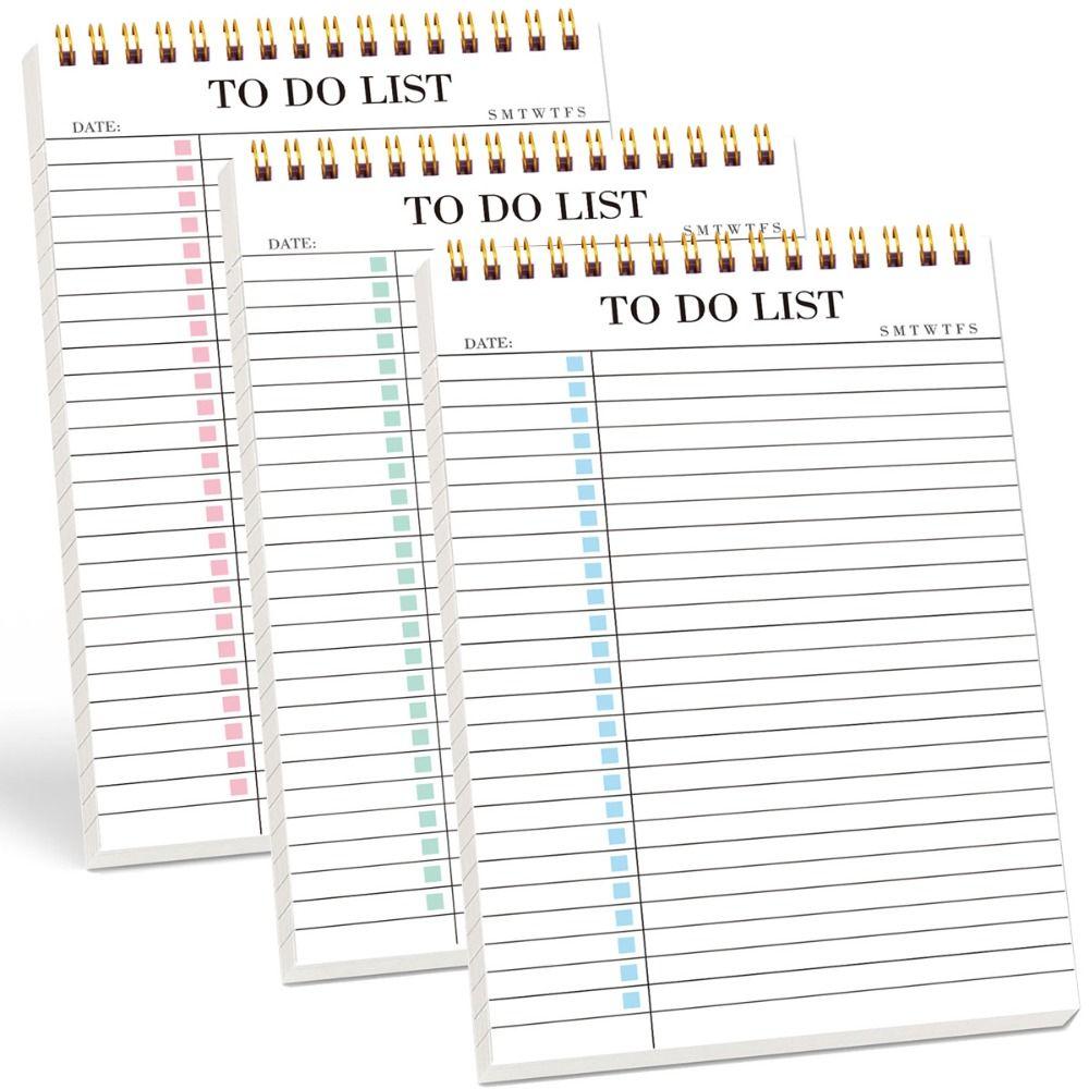 Spiral 2026 Planner A5 To Do List Notepad New Appointment Book  for School Office