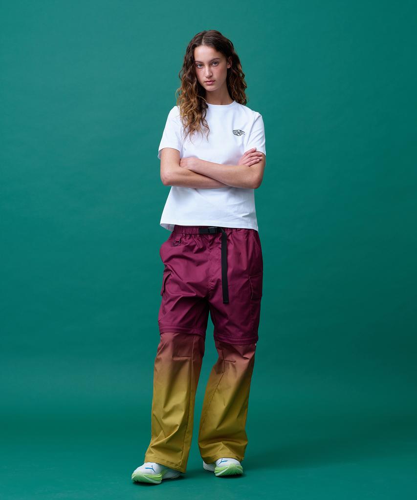 Minasu Gradient Convertible Hiking Pants_Red