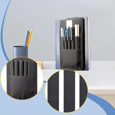 Elastic Band Pen Holder Sleeve Pouch Versatile Detachable Adjustable Pencil for Hardcover