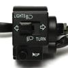 Universal Motorcycle 7/8" 22Mm Handlebar Horn Turn Signal Electrical Start Switch  12V Dc