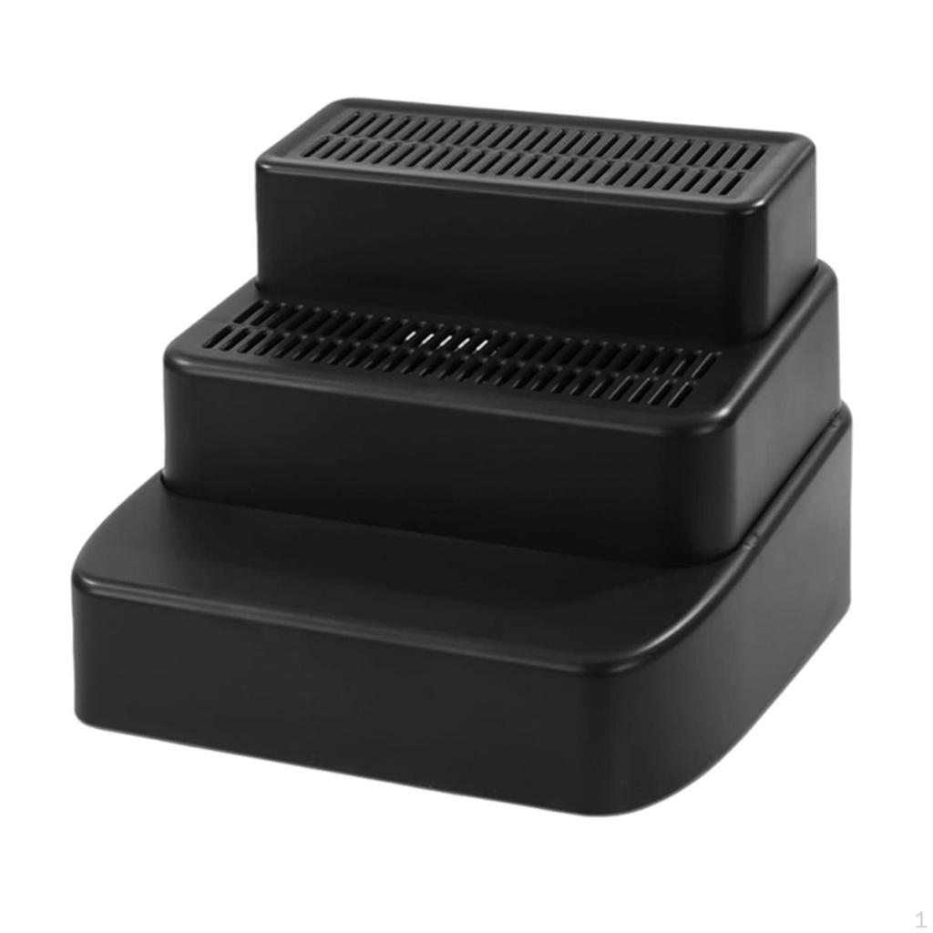 3 Level Cat Litter Stair Ramp Disassembled for Senior Cats Multifunctional 28x28x21.8cm Accessories