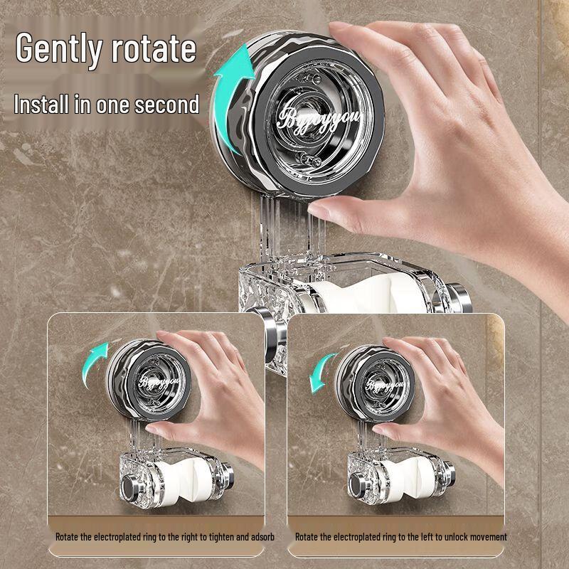 Adjustable Suction Cup Shower Head Holder
