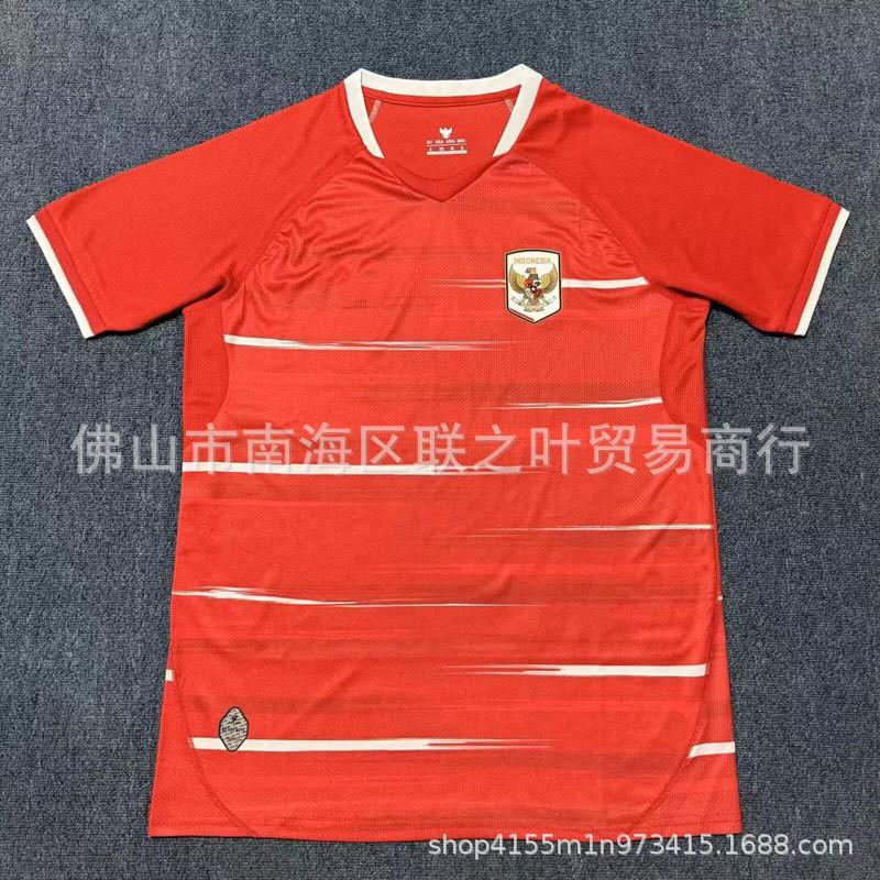 Indonesian National Team ''-2027 Short Sleeve Football Jersey Men Amat Baget Patinama Official Match Kit