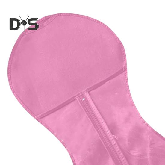 Non-woven Fabric Wig Storage Bag with Hanger Hair Extension Accessories Holder Portable Travel Dust-proof Zipper Wig Organizer Pouch