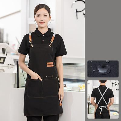 1PC Waterproof Perfessional Nail Salon Kitchen Waiter Pockets Grill Apron