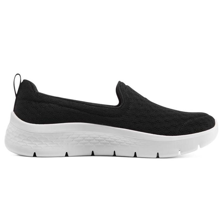 Skechers Go Walk Fle Mesh, Textile Low top Casual Shoes Women's Black 124955-BLK