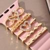Diamond Watch Band Ornament Brooch Decorative Nail New Decorative Ring  Strap Accessories