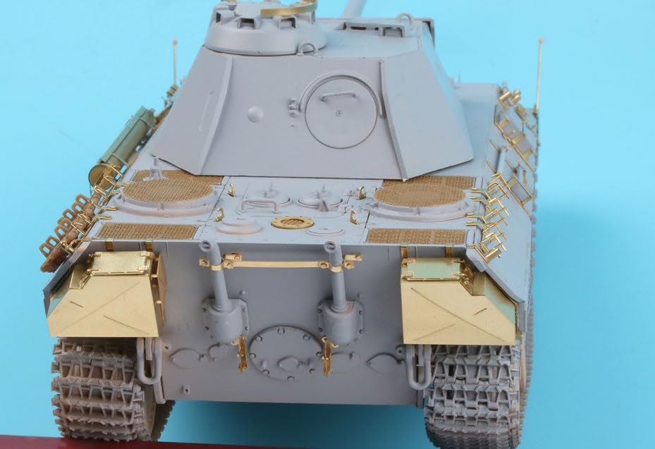 Tetra Model ME Series German Panther Tank Plastic Model Parts ME3555 1/35 A-Type (HB)