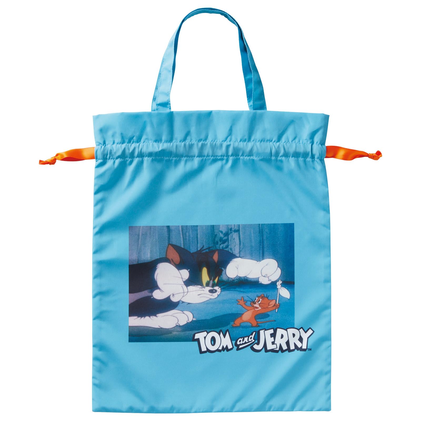 

Marushin Drawstring Tom Jerry Lonely Mouse Travel Storage Made with Recycled Product 4105041300 Bag, & & Design, Bag, Polyester, Number