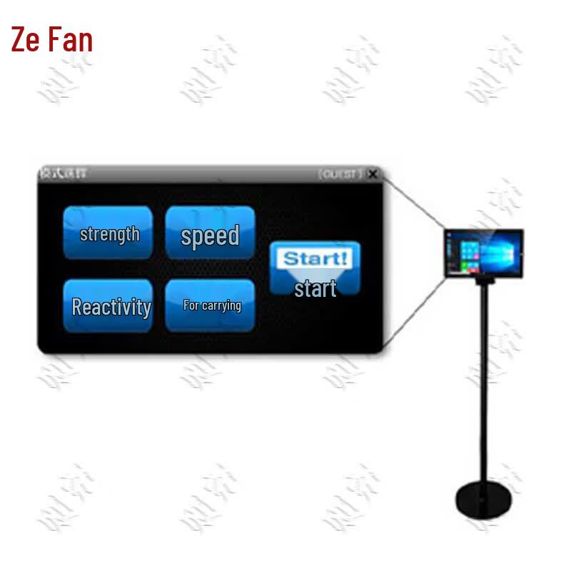Zeyao Vertical Boxing Combination Target with Sandbag
