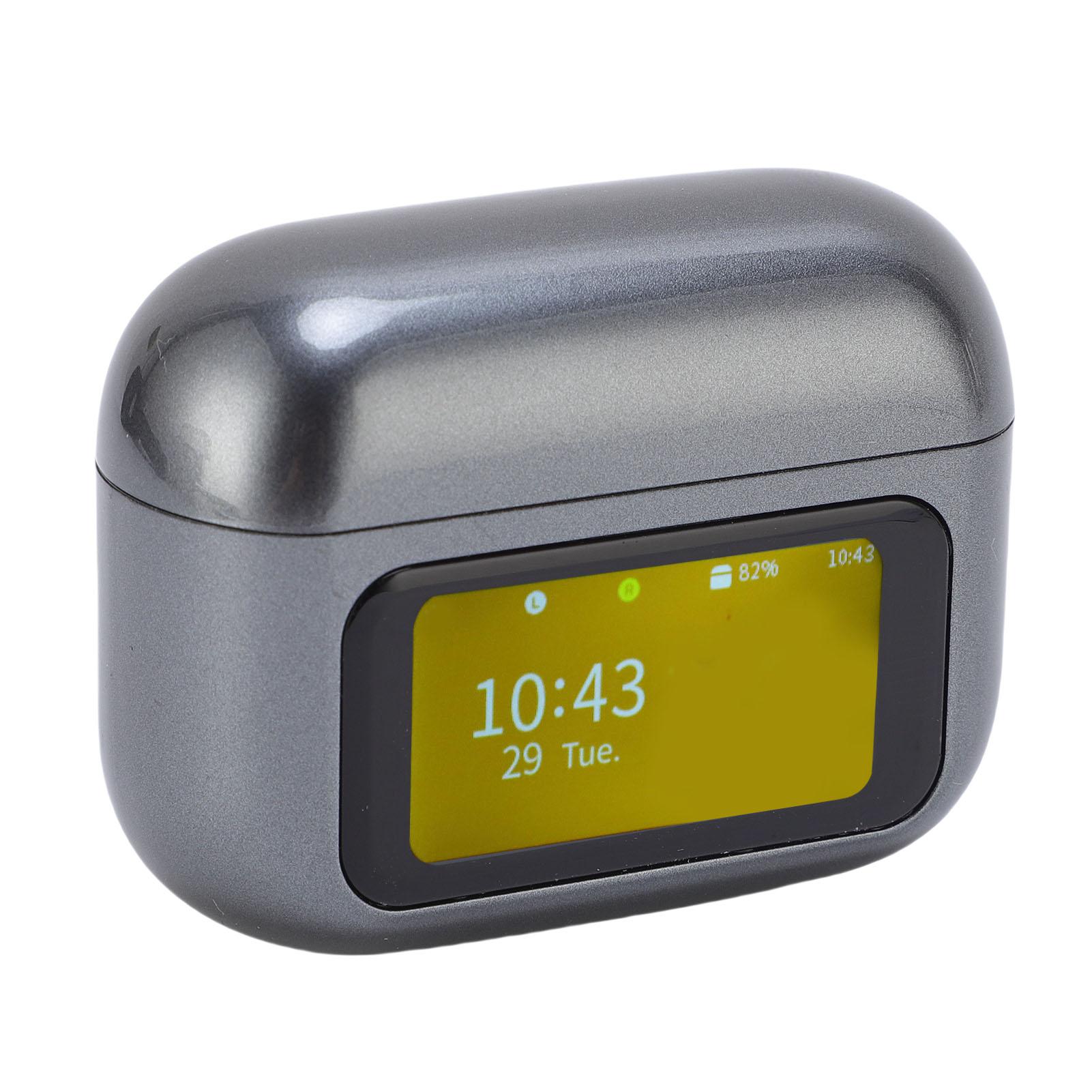 

Wireless rbuds HiFi 5.49 Over r rphones with LCD Color Touchscreen Charging Case for Sports