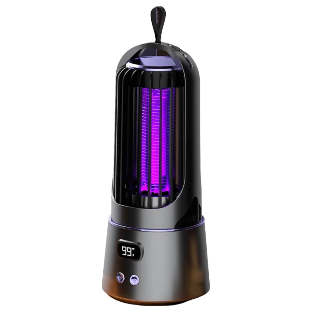 Electric Shock Mosquito Zapper Lamp Powerful Silent Mosquito Repellent Device Patio серый