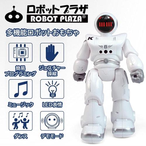 ROBOT PLAZA Humanoid Robot Toy, Walks, Speaks English, Kids' Toy, Boys' Birthday Gift, Educational Toy, Rechargeable, Japanese Instruction Manual