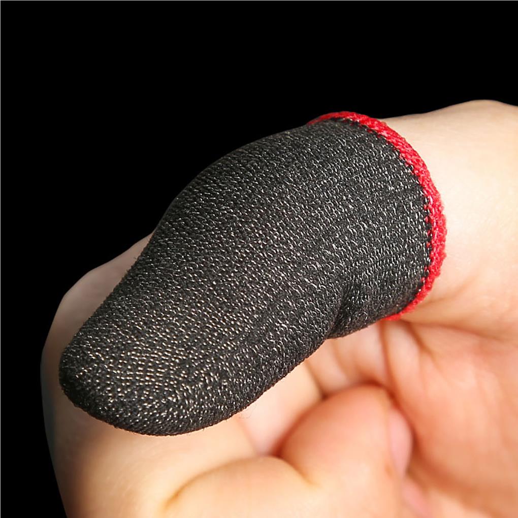 Finger Sleeves Sweat Proof Screen Breathable Comfortable Mobile Game Controllers Anti-fingerprint Gaming Accessory