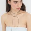 STILL INSTANT Sea Bubble Leather Necklace