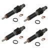 4Pcs 4928990 New Diesel Engine Fuel Injector set Thread 14MM for Cumm 6BT Engine