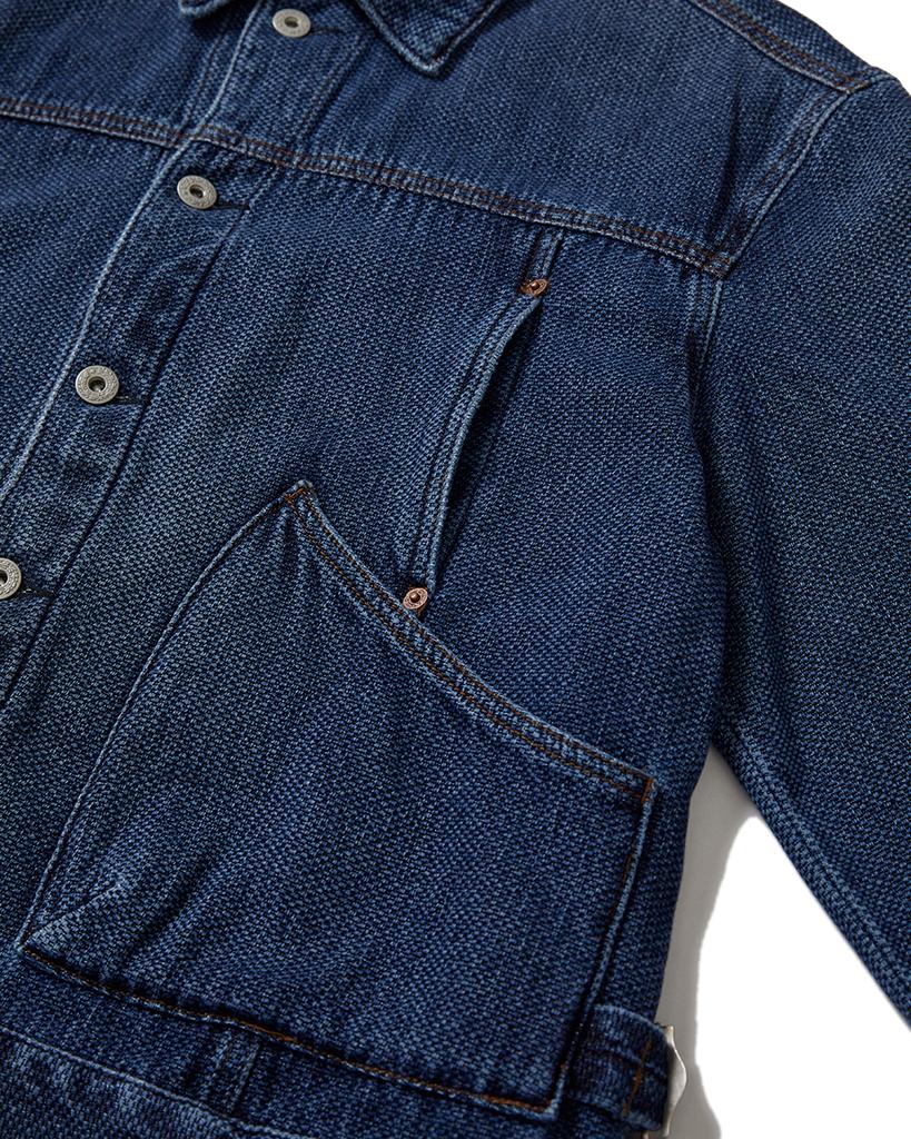 Karactor Sphinx Denim Short Trucker Jacket / Canvas Indigo