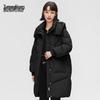 Women's Mid-Length Hooded Puffer Jacket