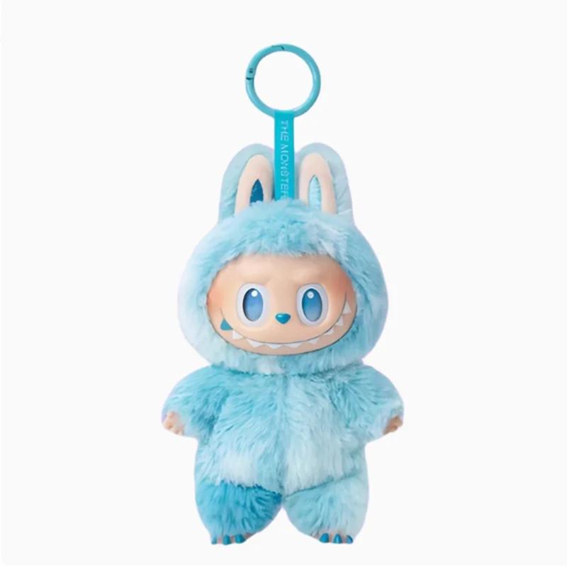 Hot Anime Figure Labubu Have A Seat Series PVC Pendant Doll Model Toy Kawaii Monster Replica Toy Birthday Gift