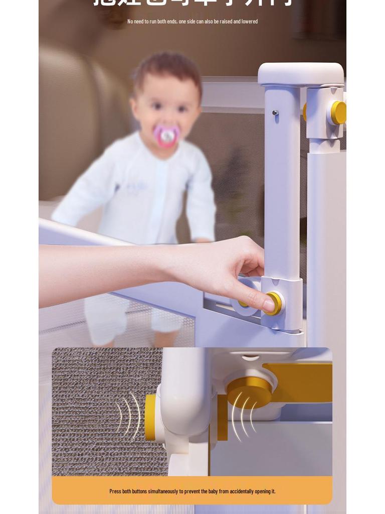 Baby Bedside Safety Guardrail