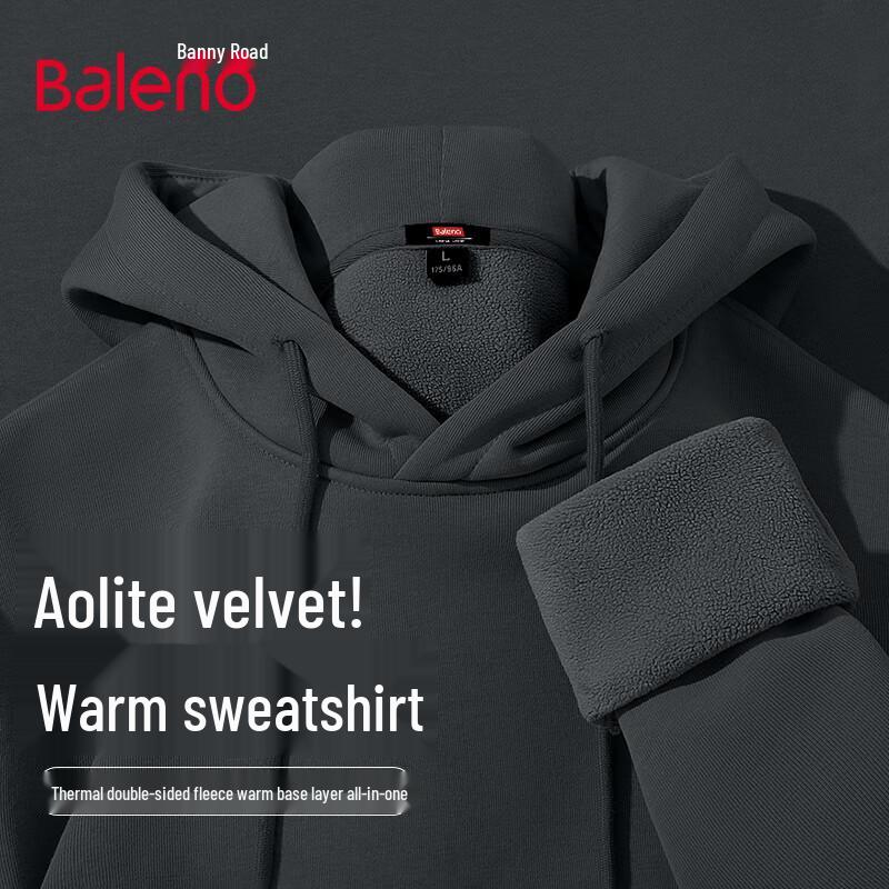 Baleno Men's Hooded Pullover Sweatshirt