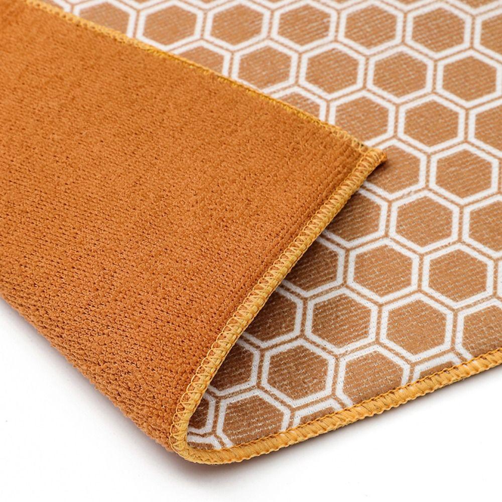 Thickened Microfiber Dish Drying Mat Absorbent Drain Pad Table Mat Draining Mat Kitchen
