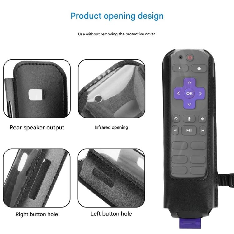 MultiFunctional Remote Cover With Detachable Handle For Easy Access And Enhancing Grip Comfort Remote Control Protector